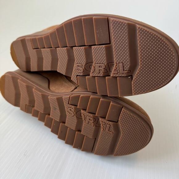 Sorel Evie suede lace up wedge shoe boots womens size 11 - Picture 11 of 14